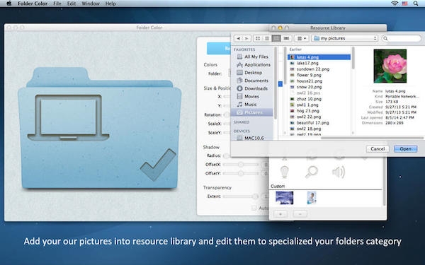 Folder Color for mac