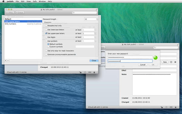 PwSafe for mac
