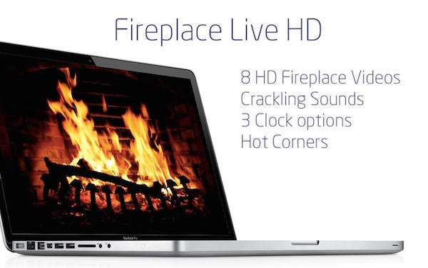 Fireplace Live HD for mac