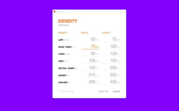 Density