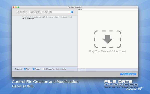 File Date Changer 5 for mac