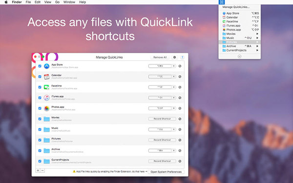 QuickLinks