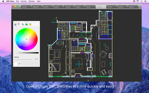 DXF View