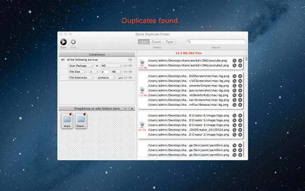 Quick Duplicate Finder