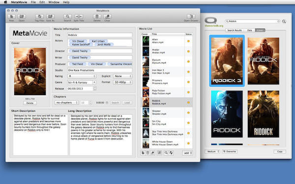 MetaMovie for mac