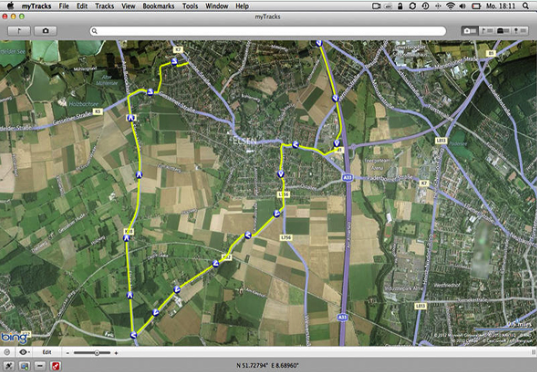 myTracks for Mac