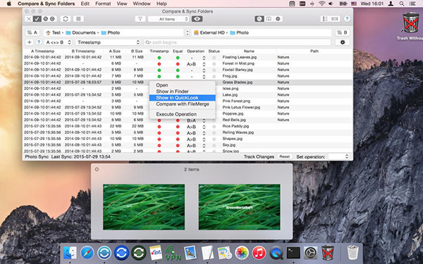 Compare & Sync Folders for Mac