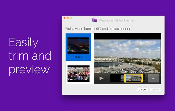 Presentation Video Trimmer