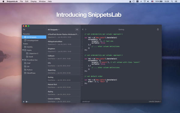 SnippetsLab for mac