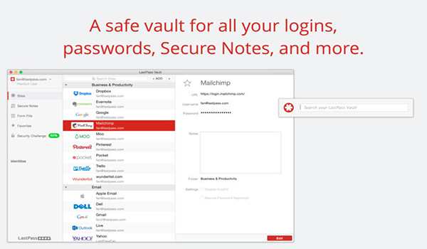 LastPass for mac