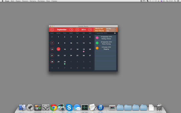 Calendar Planner for mac