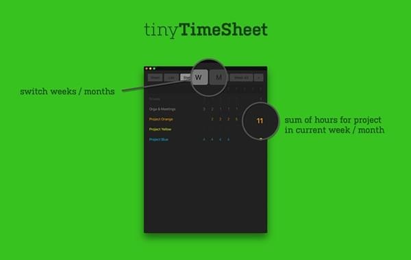 tinyTimeSheet