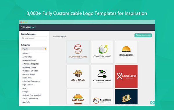 DesignEvo Logo Maker