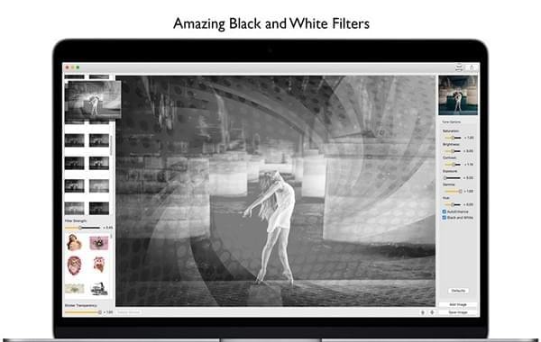 Black White Editor