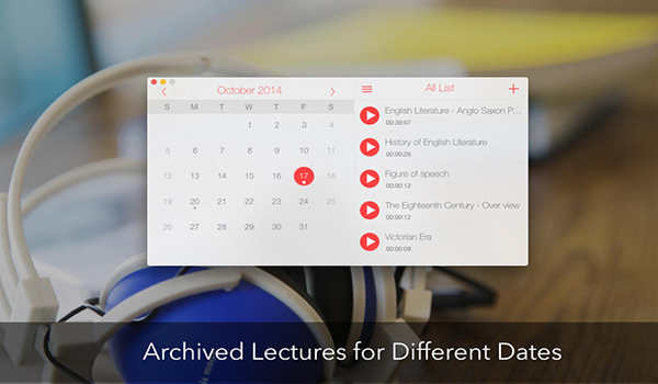 Record Lectures for mac