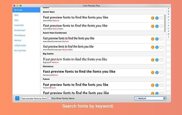 Font Preview Plus