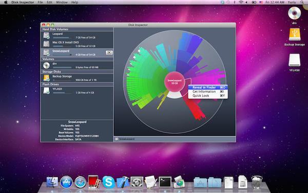 Disk inspector for mac